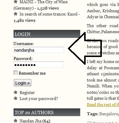 login
