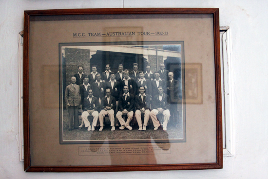 pataudi house MCC cricket team 1932